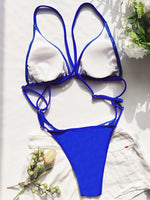 Extreme Mini One Piece Swimsuit Women G String Shiny Swimwear Female Micro Thong Monokini Bather Backless Bathing Suit Swim wear