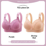 Womens Lace Bras Ultra-Thin Perspective Bralette Deep V Bra Sexy Lingerie Tops Plus SizeCup Mom's underwear active bra