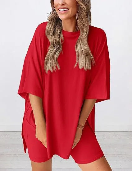 Plus Size 3XL Sleepwear Summer New Fashion Casual Loose Women Pajama Set Pijamas Feminino Women Pajamas Set Pijamas De Mujer