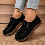 New Fashionable Slip-On Loafers Women's Shoes with Elastic Laces Lightweight Casual Outdoor Footwear Easy to Match 2026