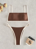 ZTVitality Patchwork Push Up Bikinis 2026 New Arrival Padded Bra Sexy Swimsuit Women's Swimwear Summer Beachwear Biquini