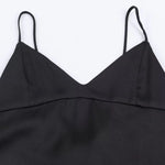 Women's Casual Asymmetric Silk Satin Textured Lingerie-Style Top Backless Deep V Suspenders Sleeveless Vest For Woman Charm 7P3O