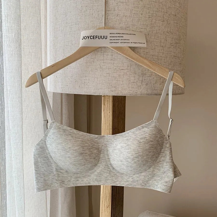 Comfortable Seamless Bras Soft Support Push-Up Bra for Women Small Bust Anti-Sag Underwire Women's Intimates