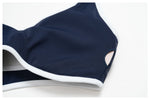 Summer New Outdoor Breathable Yoga Sets Women Color Block Shockproof Sports Bra Tennis Pleate Skirt Gym Workout Fitness Suits