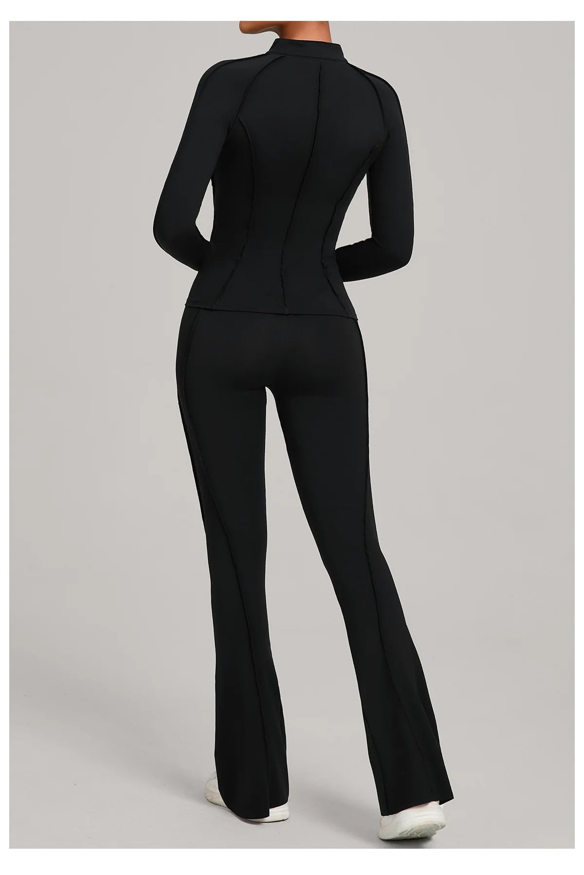 Women Tracksuit 2PCS Yoga Suit Sports Set Gym Set Running Outfits Workout Clothes Sports Long Sleeve Athletic Wear Yoga Clothing