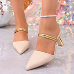 Sandals Women 2026Summer High Heels Slippers Heeled Sandals Stiletto Ladies Shoes Fashion Female Shoes