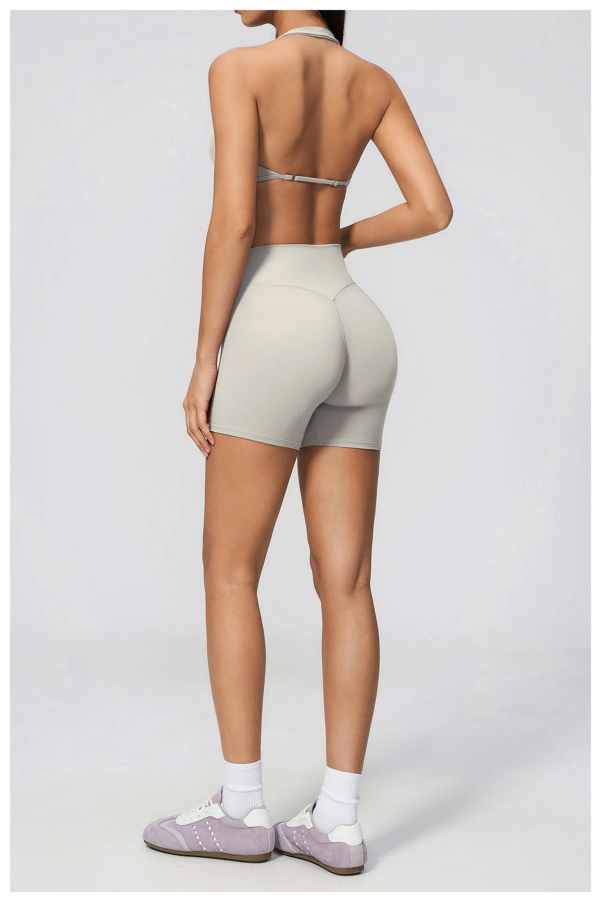 Summer Yoga Sets Women Front Cross Sports Bra Exercise Suits Outwear Lifting Buttocks Abdominal Compression Shorts Fitness Set