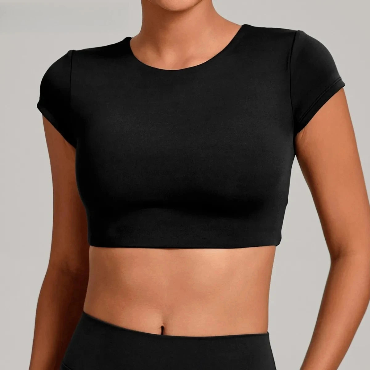 Sports Muscle Back Tee Without Padded Women Backless Sports Shirts Workout Gym Training Yoga T-Shirt Outdoor Open Back Tops