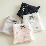 4pcs New Arrival Mid Waist Dot Print Underwear Ladies Sexy Panties for Women Comfortable Girls Briefs Intimates Lingerie