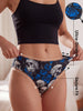 Modern Women's Underwear Gothic Skull Briefs Soft Breathable Stretch Panties for Women