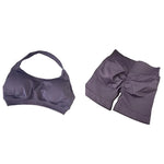 2 Pieces Gym Set Sports Suit Women Sports Bra Yoga Shorts Fitness Suit Gym Sets Seamless Workout Outfits Yoga Set Sportswear