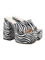 2026 Thick High Heels Sandals for Women's Fashion Open Toe Platform Slippers Women Slip-on Shoes Plus Size