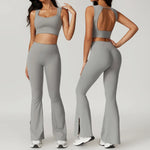 2 Pieces Yoga Suit Women Sexy Tight-Fitting Fitness Sports Set Gym Bra Elasticity High Waist Leggings Female Athletic Wear 8793
