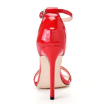 2026 spring Fashion Large Size 11cm Woman Sexy Dance Shoes Sandals Women Shoe Summer High Heels Stiletto Elegant Party Shoe