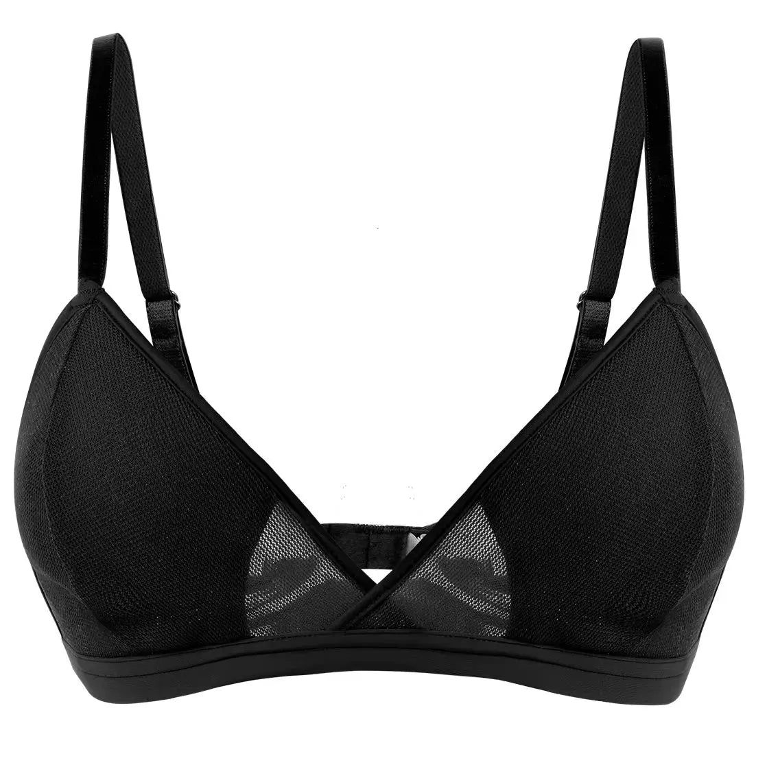 Leisure Triangle Cup Underwear Sexy and Comfortable Bra French wireless bralette breathable stylish bra