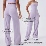 New Gym Set Women Training Yoga Suit Sportswear Sports Jumpsuit Fitness Rompers Stretch Female Push Up Workout Bodysuits