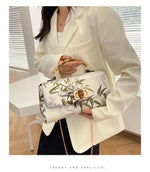 Vintage Bamboo Top Handle Bag Classic Mother Chic Lady Bags Women Shoulder Crossbody Bag Chain Bags Women's Handbags Purses
