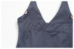 V-neck Yoga Sets Women Seamless Slimming Sports Tank Top High Waist Wide Leg Pants Fitness Suit Outwear Gym Running Tracksuit