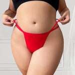 1pcs Sexy Women G-string New Style Red Erotic Bow Panties Sexy Lingerie Comfortable Female Underwear Fashion Party Ladies Thongs