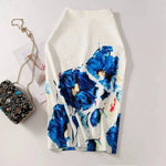 Spring Summer Women Y2K High Waist Midi Pencil Chiffon Skirts Slim Bodycon Vintage Hip Raise Korean Fashion Clothes UOV5