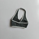 Shockproof Breathable Sports Bra Halter Neck Vest with Chest Pad for Gym Running Yoga Pilates Training Fitness Back Beauty