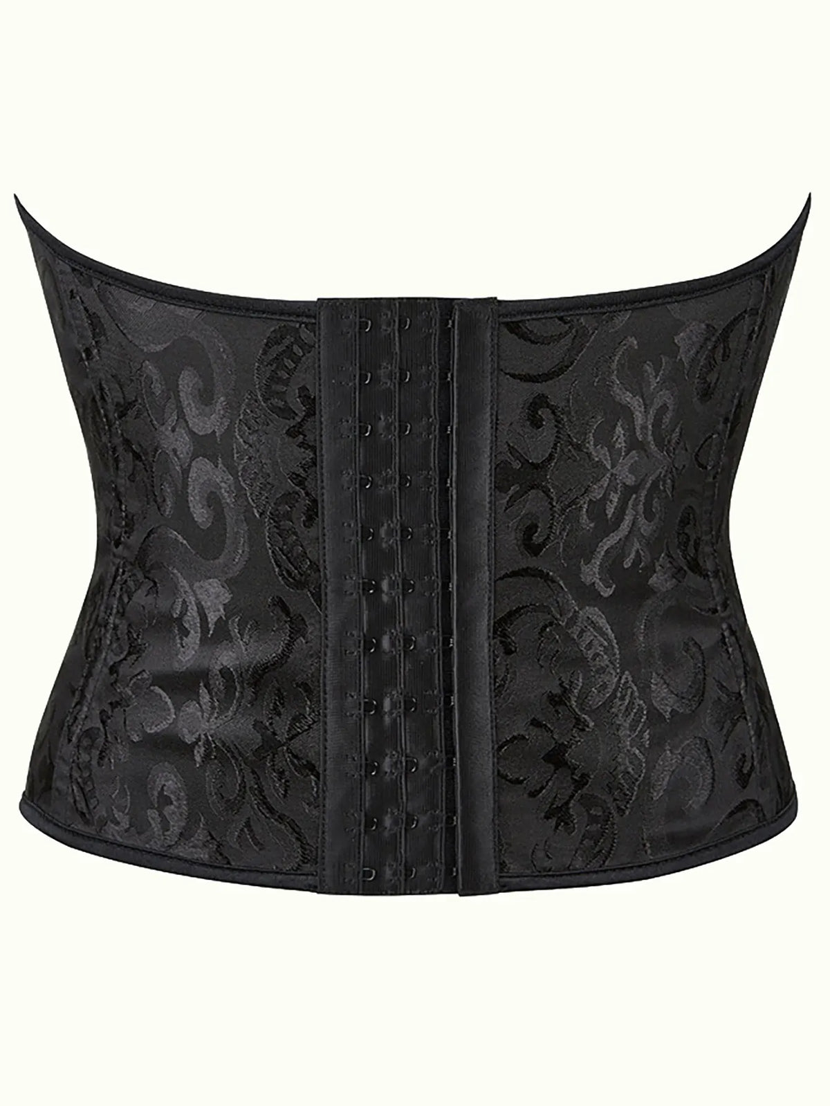 New three-row button waist shaping and bust support European and American style front tie court-style corset