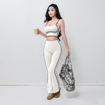 Fashionable Fitness Yoga Tank Top Shockproof Sports Bra Jumper - Comfortable Sports Wear for Women