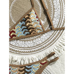2026 New Sexy Printed High Leg Cut Bikini Female Swimsuit Women Swimwear Two-pieces Bikini set Bather Bathing Suit Swim V8030