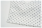 New Summer Women White Polka Dot Print Yoga Sets Hanging Neck Slim Sport Vest High Waist Mid Pants Gym Two-piece Workout Clothes