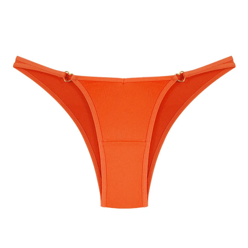 Hollow Out Breathable Seamless Underwear Thong Women's Sexy Hot Women'S Thin Belt Adjustable Low Female Underwear