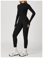 Women's Short Tracksuit Yoga Set One-Piece Jumpsuit Workout Fitness Suit Sportswear Gym Workout Clothes Fitness Stretch Bodysuit