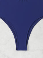 2026 Halter Swimsuit One Piece Solid Hollow Swimwear Women Sexy Bathers Bathing Swimming Swim Suit Female Beachwear