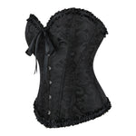 European and American gathered waist corset, retro shaping bodice, stomach belt, tight binding corset waist seal