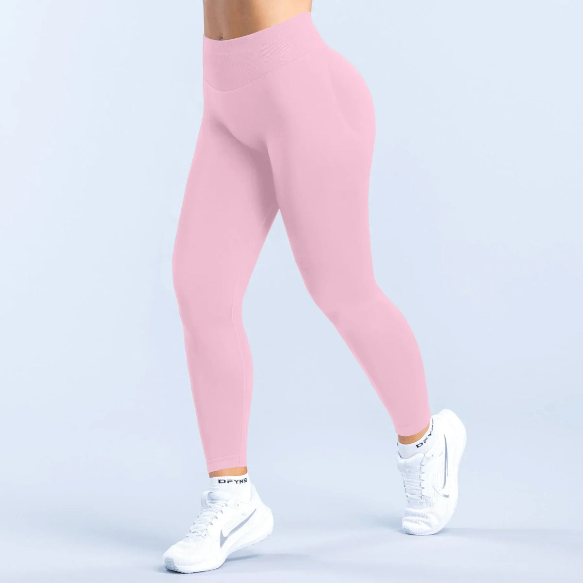 LOGO Impact Fitness Sports Shorts Riding Tight High Elastic Peach Hip Riding Yoga Low Waist Tight Hip Yoga Pants