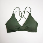 NCLAGEN Vision Twist Front Sports Bra High Support Push-up Gym Underwear Cross Thin Strap Workout Fitness Running Sexy Yoga Top