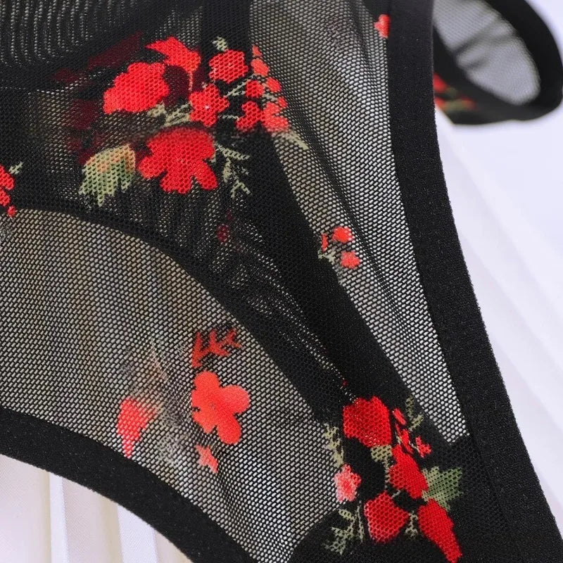 5pcs/Set Print Design Sexy Women thongs Fashion New Panties Underwear Breathable Comfortable Lady G-string Elegant Sexy Lingerie