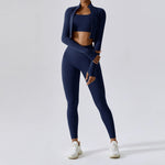 2/3PCS Yoga Set Gym Clothes Sportswear Yoga Suits For Women Tracksuit Fitness Set Tracksuits Sports Bra Gym Leggings Yoga Top
