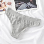 1PC Seamless Thongs Women High Waist Panties Sports Underwear Ladies Sexy Lingere Comfortable T-back Panty Women G-string