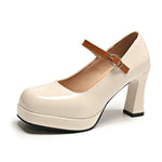 2026 leather shoe for women high heel platform point toe elegant and fashion shoe High-heeled sandals