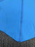 No Padded Sports Top Women Gym Vest 2025 Zipper Fitness T-shirts Woman Compressed Shirt Yoga Clothing Sportswear