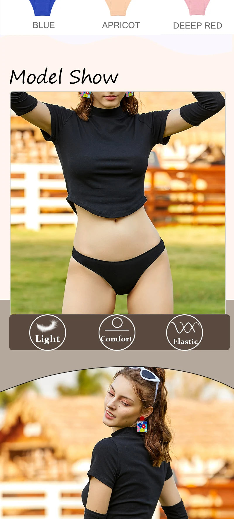 4Pcs Women's Cotton Briefs Seamless Women Sexy Panties Intimates Solid Color Breathable Underwear Female Low Waist Soft Lingerie