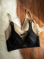 MOYISU Japanese Milk-Skin Bralette - Wireless Summer Bras for Small Chest Traceless Lift Soft Jelly Support Back Tuck Technology