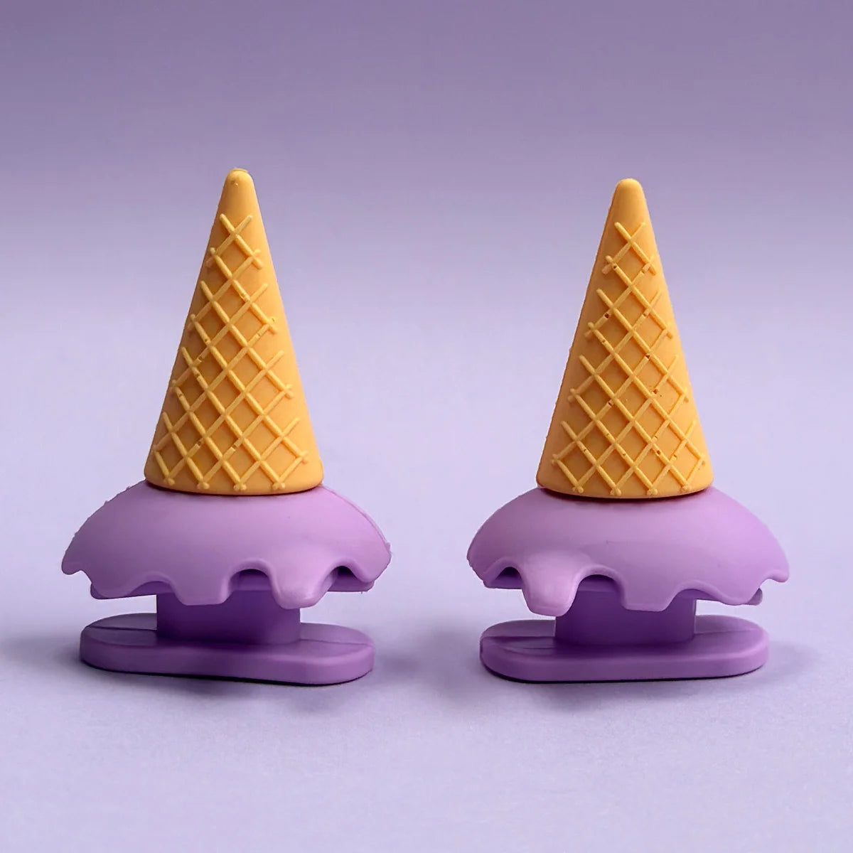 1Pair DIY Shark Slippers Charms Night Glowing Lantern Unicorn Cute Strawberry Panda Ice Cream Fins Shoes Accessories