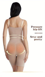 Women's Ultra-Soft Compression Bodysuit - Tummy Control Shaping Garment with Chest Uplift, Butt Lifter & Waist Slimmer