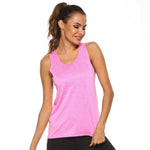 STOUREG Sleeveless Racerback Workout Tops for Women Quick Dry Yoga Tank Top Women Fitness Crop Top YogaShirts