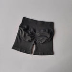 Women's High-Waisted Yoga Sports Shorts Summer Stretch Hip-Lifting Abdominal-Tightening Fitness Three-Part Shorts