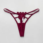 Sexy Thong Lace Panties Women Briefs Girls G String Hollow Out Transparent Underwear Female Thin Low Waist Lingerie Size S-XL