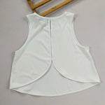 Summer Breathable Racerback Yoga Tank Tops Women Workout Gym Fitness Vest Quick Dry Running Sport Sleeveless Shirts Customize
