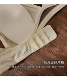 Sexy Deep V Rabbit Ear Bra, Wireless Invisible Summer Bra for Women, Thin Breathable Comfort Bralette Small Chest No Underwire