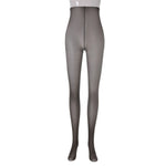 Dual-Color Aurora Tights With Glossy Deep Crotch Sexy Ultra-Thin Pantyhose Smmoth Black Pure Desire Charming Pantyhose BUZN
